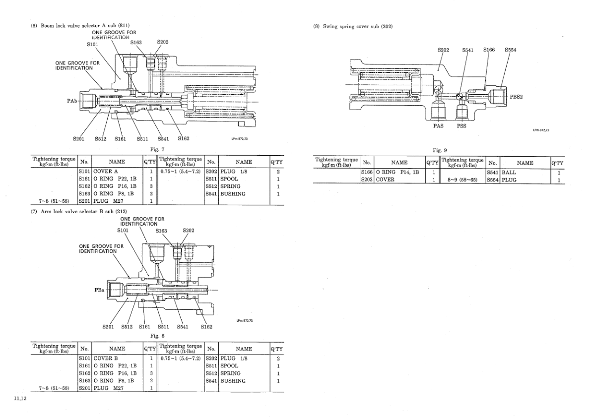 Kobelco SK100LV SK120V SK120LCV Excavator Workshop Manual S5LP0008E - Image 15