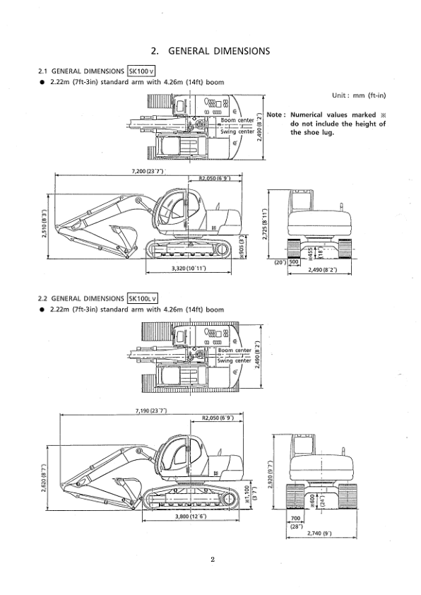 Kobelco SK100LV SK120V SK120LCV Excavator Workshop Manual S5LP0008E - Image 3