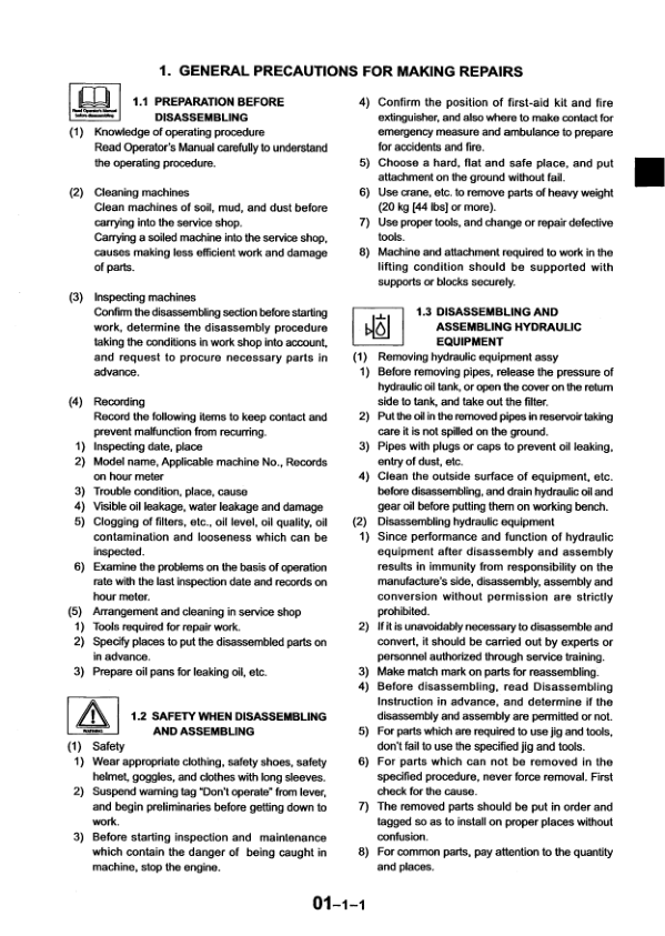 Kobelco SK170LC-6E Excavator Workshop Manual S5YM0002E - Image 9