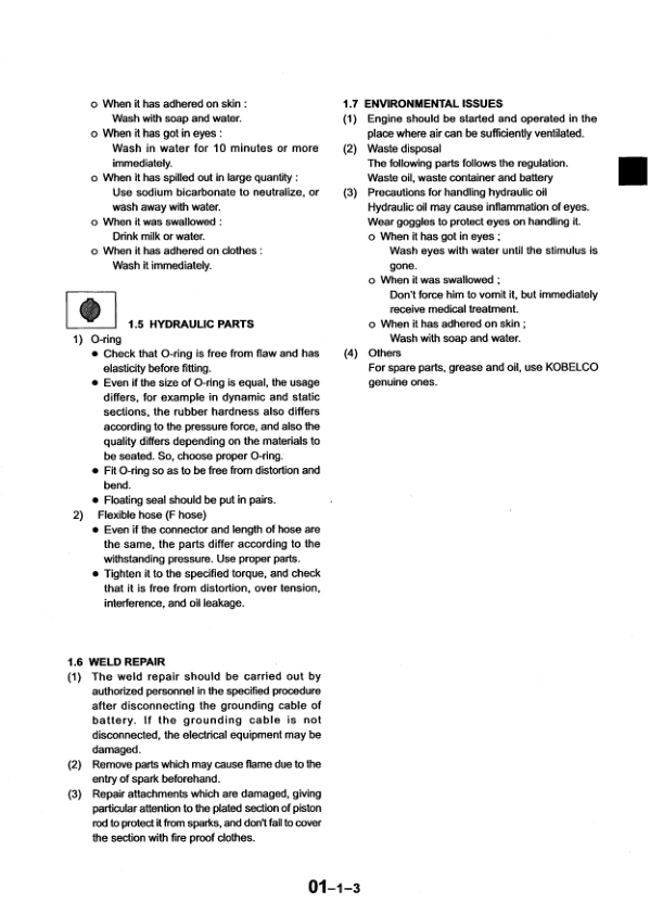 Kobelco SK170LC-6E Excavator Workshop Manual S5YM0002E - Image 11