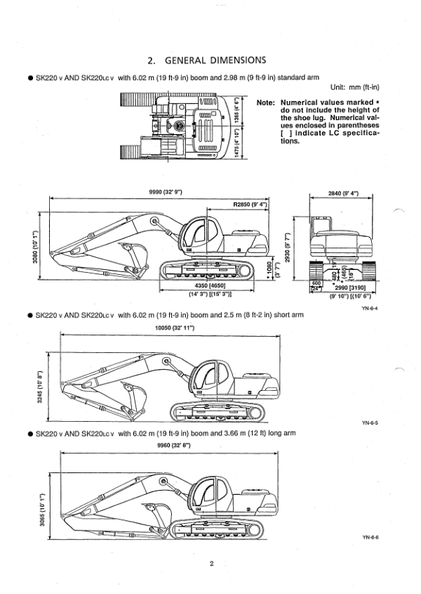 Kobelco SK220V SK220LCV Excavator Workshop Manual S5LQ0007E - Image 3