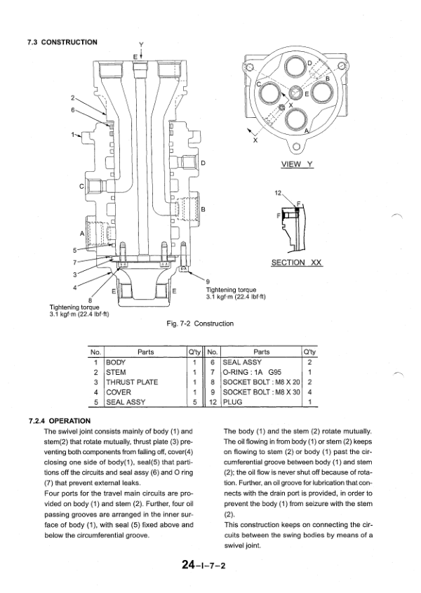 Kobelco SK230LC-6E SK250LC6ES SK250NLC-6ES Excavator Workshop Manual S5LQ0013E - Image 13