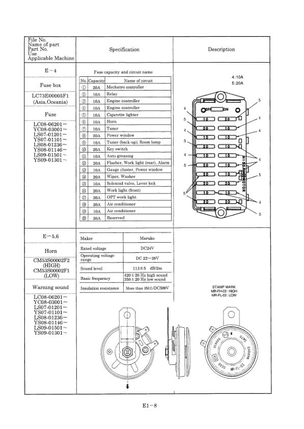 Kobelco SK450LC-6 SK480LC-6S Excavator Workshop Manual S5LS0010E - Image 13