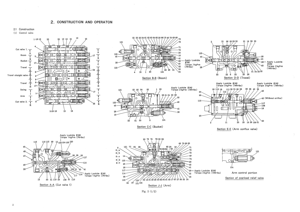 Kobelco SK60V Excavator Workshop Manual S5LE0007E - Image 17