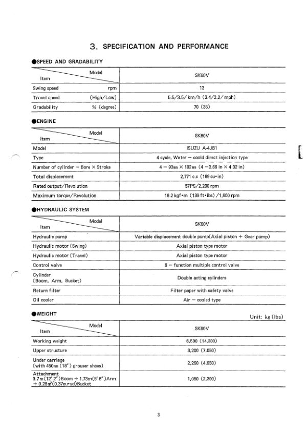 Kobelco SK60V Excavator Workshop Manual S5LE0007E - Image 4