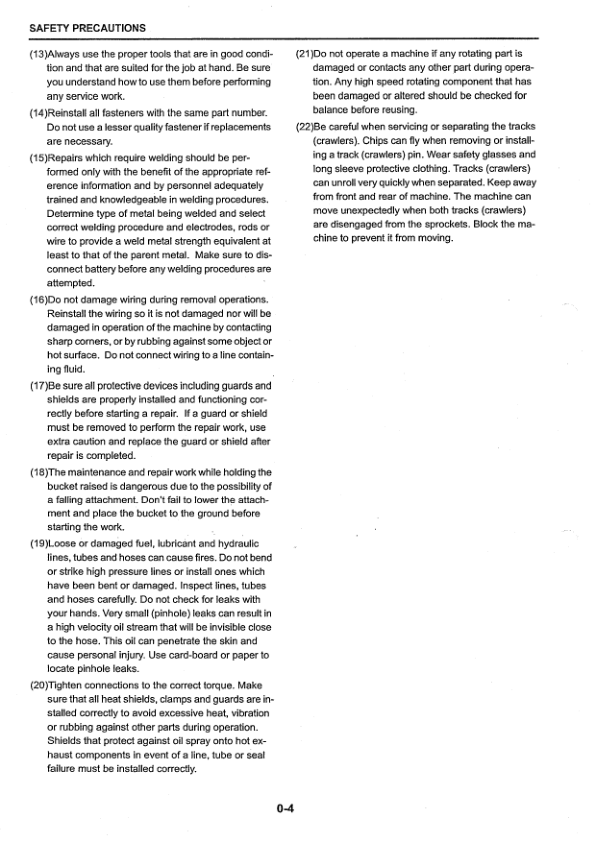 Kobelco SK70SR-1ES Excavator Workshop Manual S5YT0003E - Image 8