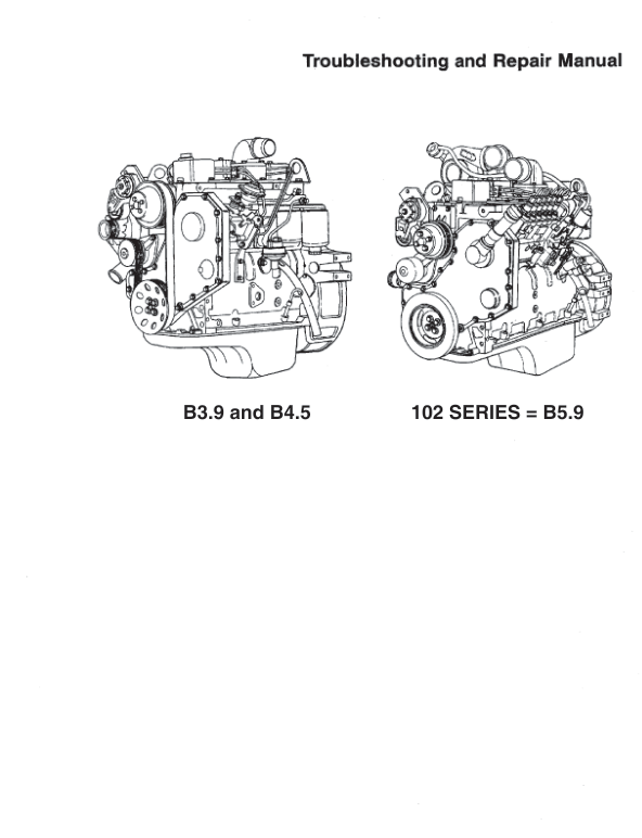 Komatsu 102 Series Diesel Engine Workshop Manual SEBM030700 - Image 8