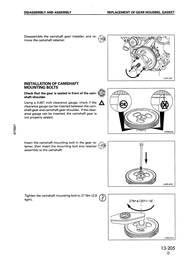 Komatsu 102 Series Diesel Engine Workshop Manual YEBM200101 2003 - Image 17