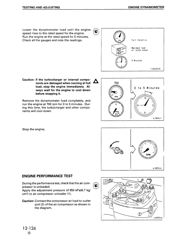 Komatsu 102 Series Diesel Engine Workshop Manual YEBM200101 2003 - Image 14