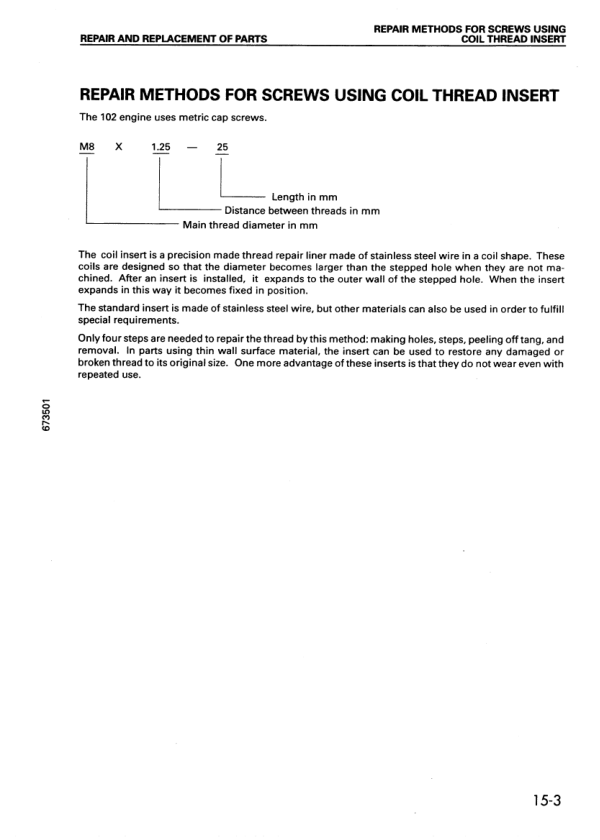 Komatsu 102 Series Diesel Engine Workshop Manual YEBM200101 2003 - Image 19