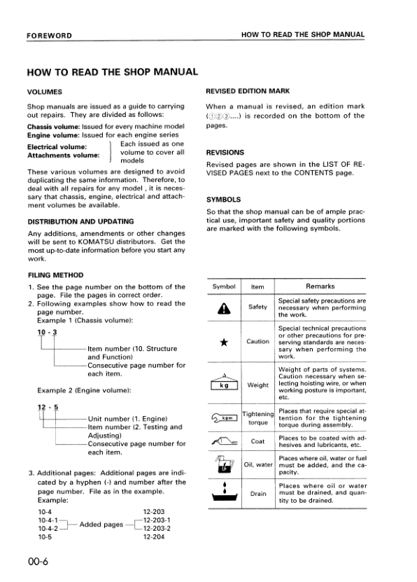 Komatsu 108-2 Series Diesel Engine Workshop Manual - Image 9