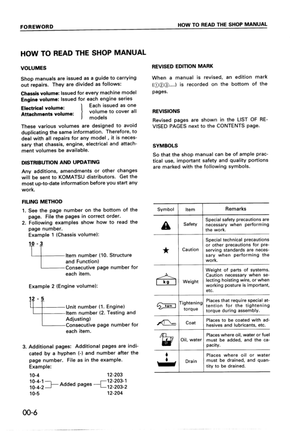 Komatsu 108 Series Diesel Engine Workshop Manual - Image 11