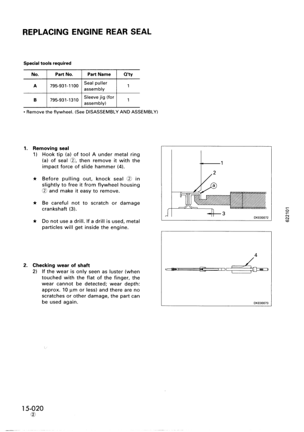 Komatsu 108 Series Diesel Engine Workshop Manual - Image 18