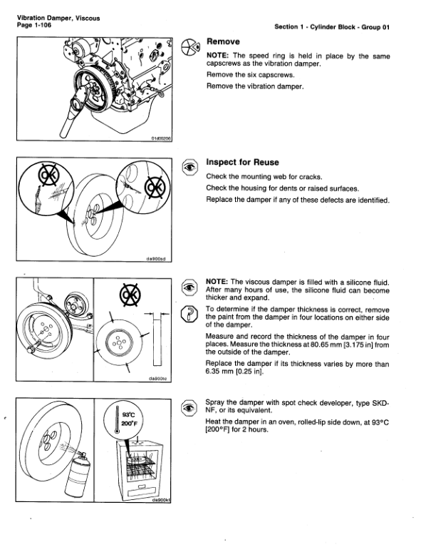 Komatsu 114 Series Diesel Engine Workshop Manual SEBM030800 - Image 11