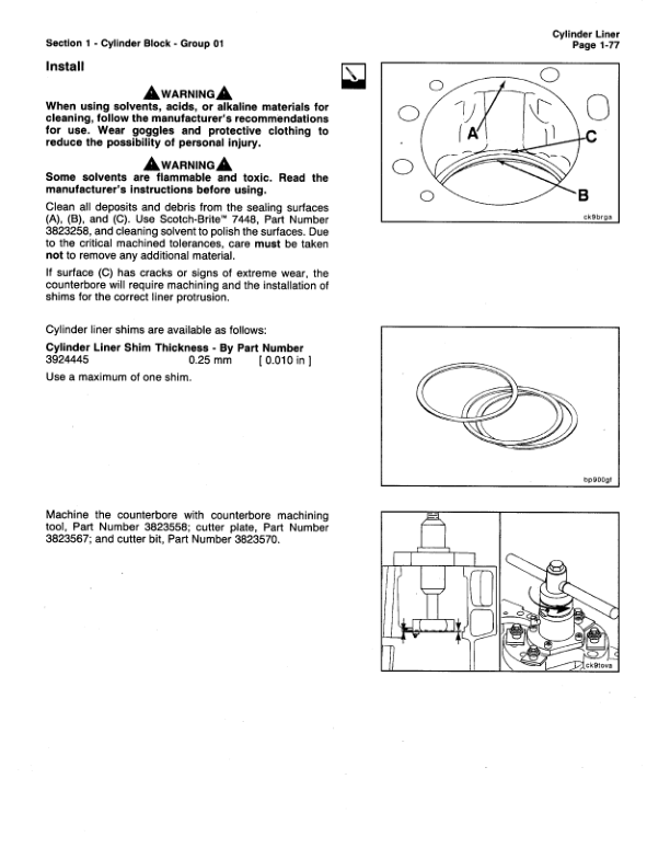 Komatsu 114 Series Diesel Engine Workshop Manual SEBM030800 - Image 10