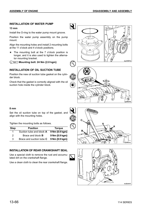 Komatsu 114 Series Diesel Engine Workshop Manual SEBM246006 - Image 16