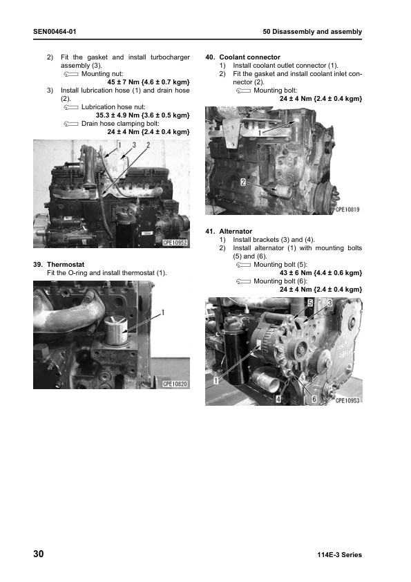Komatsu 114E-3 Series Diesel Engine Workshop Manual SEN00169-05 - Image 12