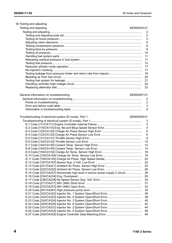 Komatsu 114E-3 Series Diesel Engine Workshop Manual SEN00169-05 - Image 8
