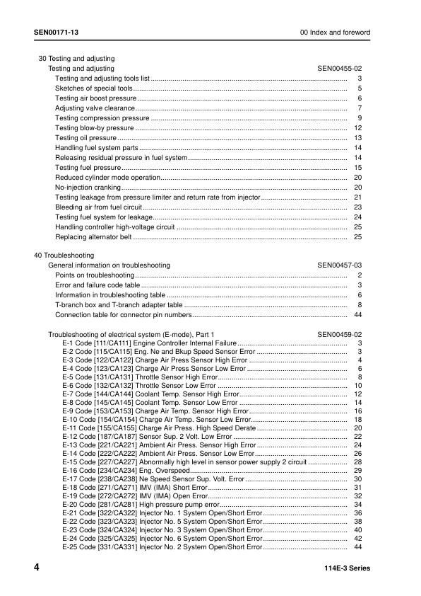 Komatsu 114E-3 Series Diesel Engine Workshop Manual SEN00169-13 - Image 8