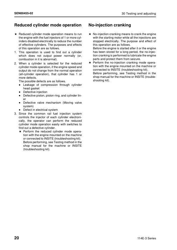 Komatsu 114E-3 Series Diesel Engine Workshop Manual SEN00169-13 - Image 11