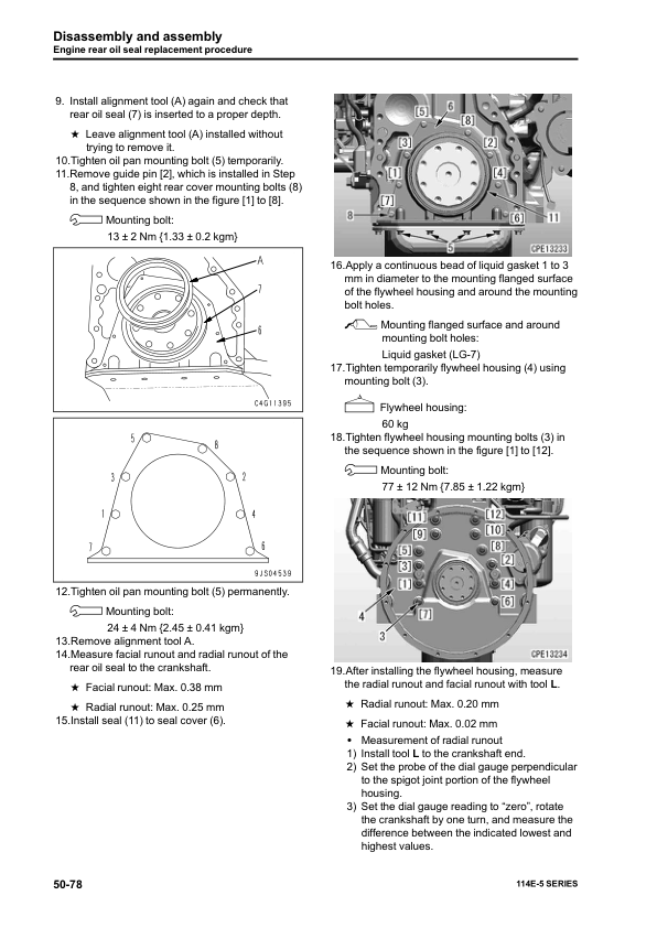 Komatsu 114E-5 Series Diesel Engine Workshop Manual - Image 17