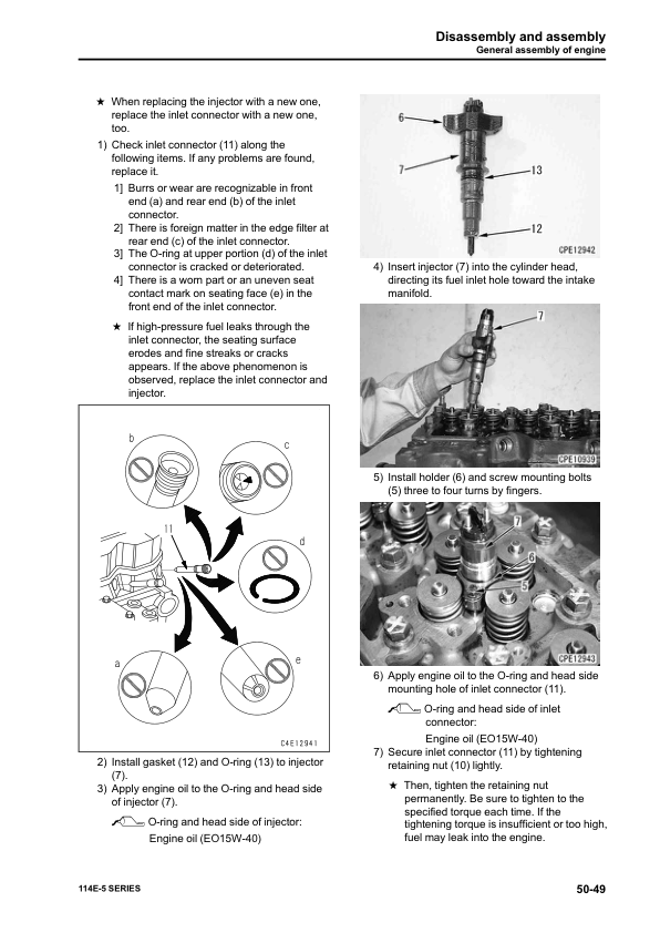 Komatsu 114E-5 Series Diesel Engine Workshop Manual - Image 15