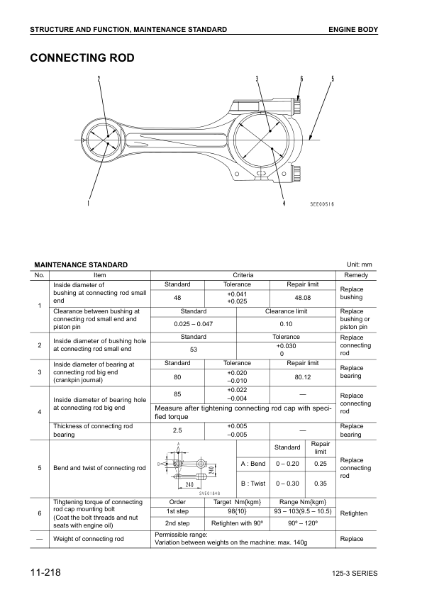 Komatsu 125-3 Series Diesel Engine Workshop Manual - Image 18