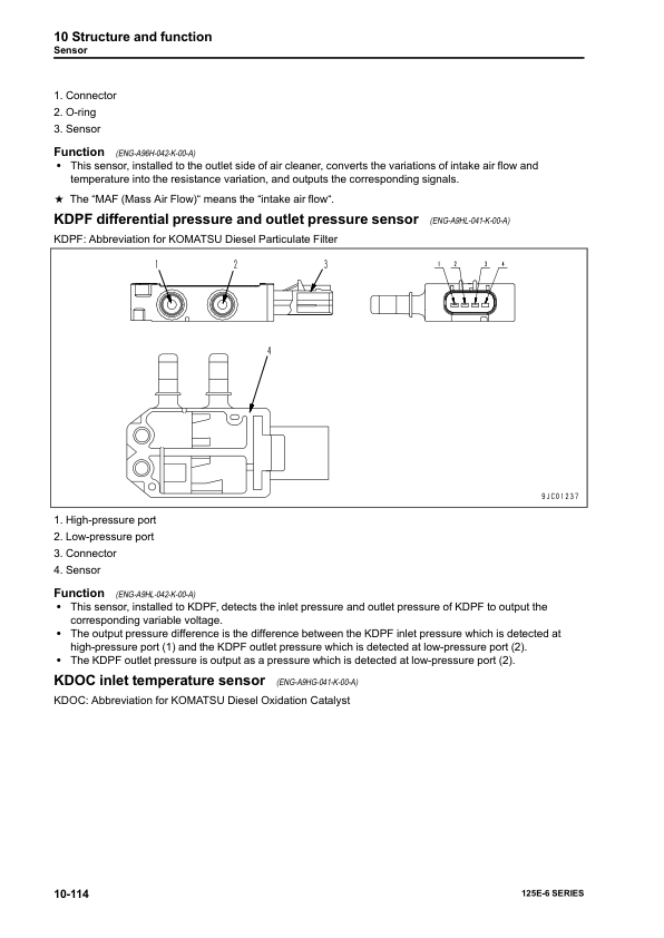 Komatsu 125E-6 Series Engine Workshop Manual - Image 13