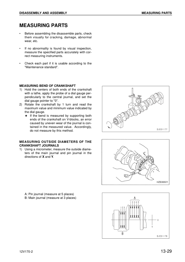 Komatsu 12V170-2 Series Diesel Engine Workshop Manual - Image 15