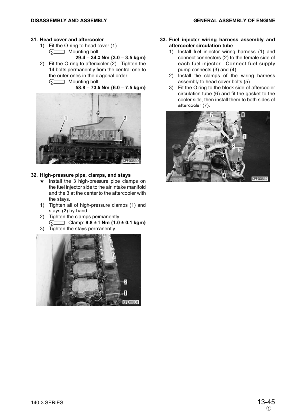 Komatsu 140-3 Series Diesel Engine Workshop Manual SEBM022213 - Image 16