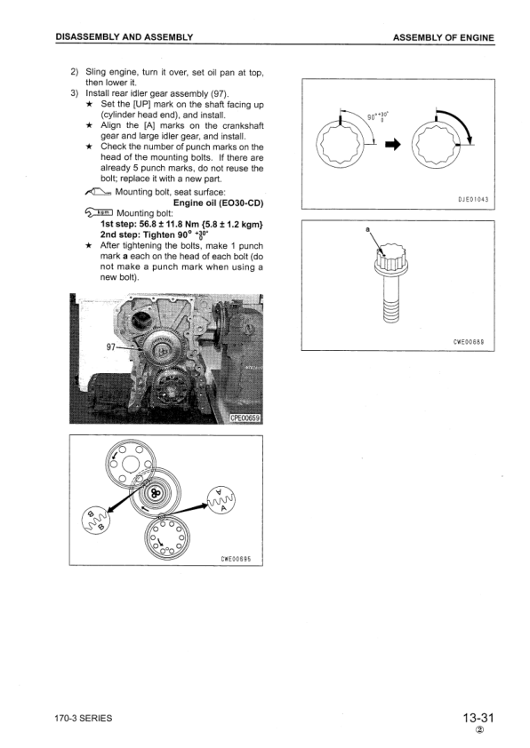Komatsu 170-3 Series Diesel Engine Workshop Manual SEBM023408 - Image 18