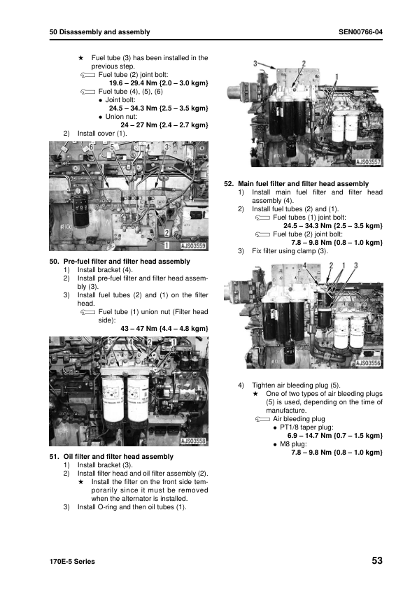 Komatsu 170E-5 Series Diesel Engine Workshop Manual SEN00190-13 - Image 19
