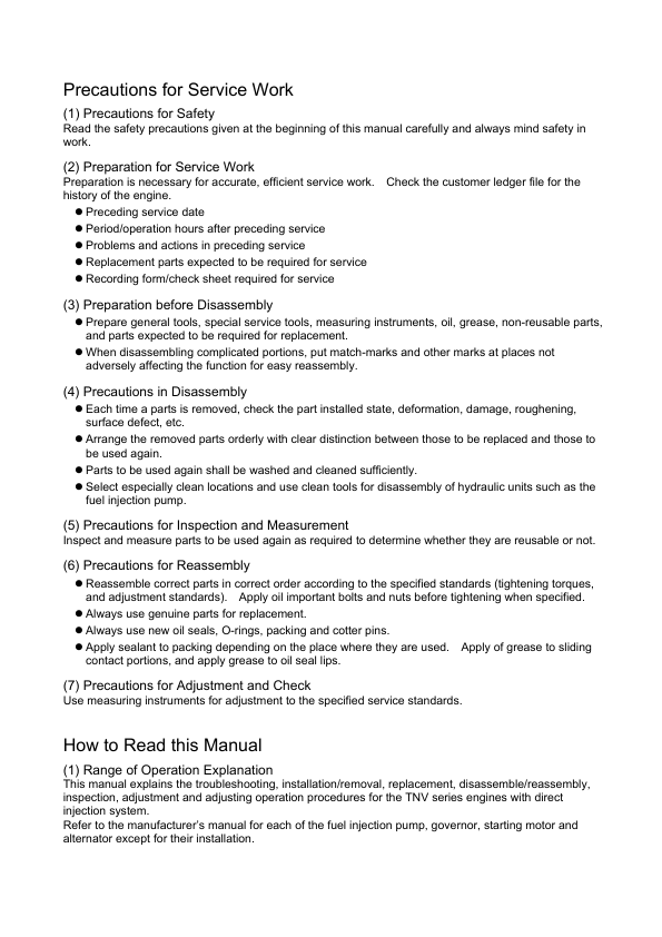 Komatsu 3D82AE 3D84E 3D88E 4D88E 4D106 S4D84E S4D98E S4D106 Series Engine Workshop Manual - Image 10