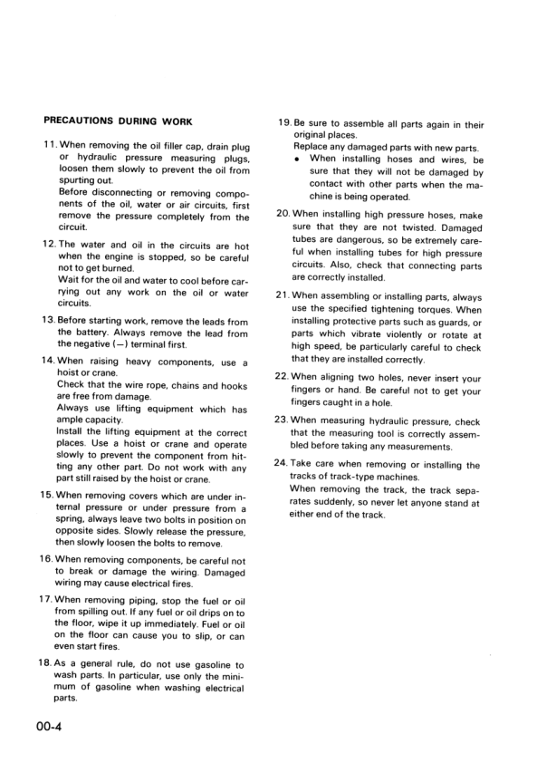 Komatsu 4D130-1 Series Diesel Engine Workshop Manual - Image 7