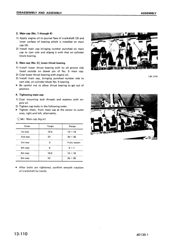Komatsu 4D130-1 Series Diesel Engine Workshop Manual - Image 14