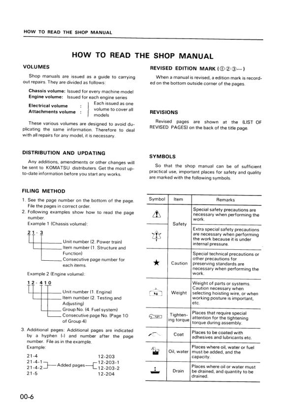 Komatsu 4D130-1 Series Diesel Engine Workshop Manual - Image 9