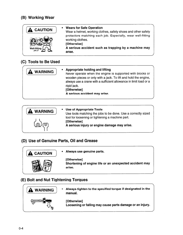 Komatsu 4D98E 4D106 S4D106 Series Diesel Engine Workshop Manual - Image 3