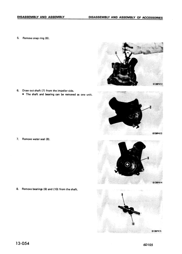 Komatsu 6D105 Series Diesel Engine Workshop Manual - Image 18