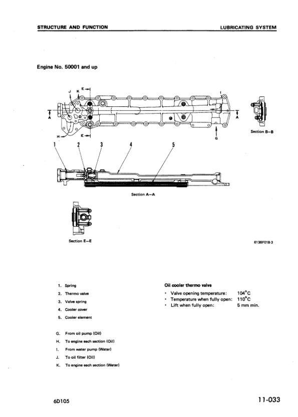 Komatsu 6D105 Series Diesel Engine Workshop Manual - Image 13