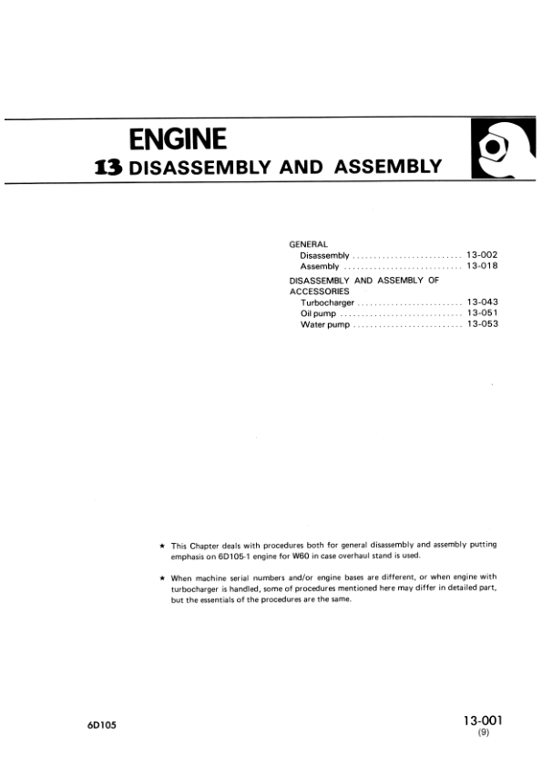 Komatsu 6D105 Series Diesel Engine Workshop Manual - Image 16