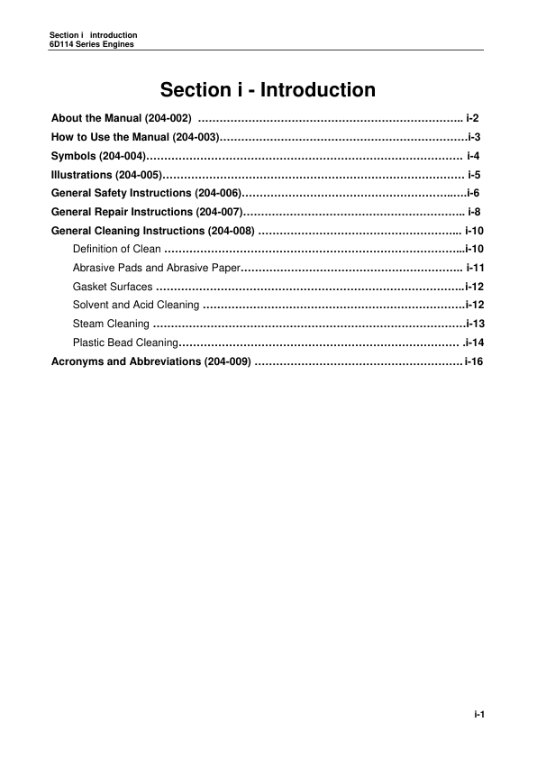 Komatsu 6D114 Series Diesel Engine Workshop Manual SMEE1140C0 - Image 8