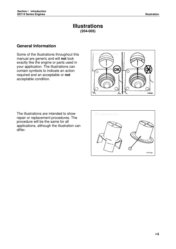 Komatsu 6D114 Series Diesel Engine Workshop Manual SMEE1140C0 - Image 3
