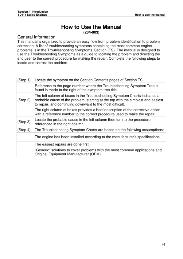 Komatsu 6D114 Series Diesel Engine Workshop Manual SMEE1140C0 - Image 10
