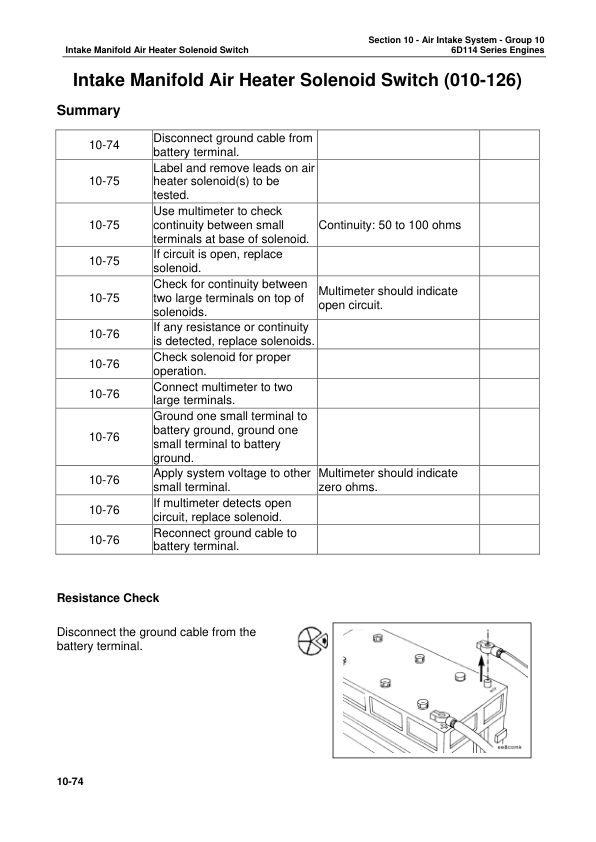 Komatsu 6D114 Series Diesel Engine Workshop Manual SMEE1140C0 - Image 18