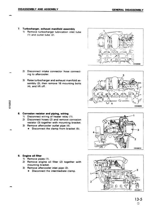 Komatsu 6D125-2 Series Diesel Engine Workshop Manual SMEE1250K0 - Image 14