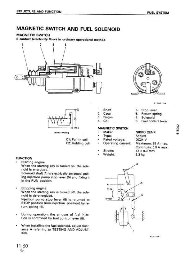 Komatsu 6D125-2 Series Diesel Engine Workshop Manual SMEE1250K0 - Image 19