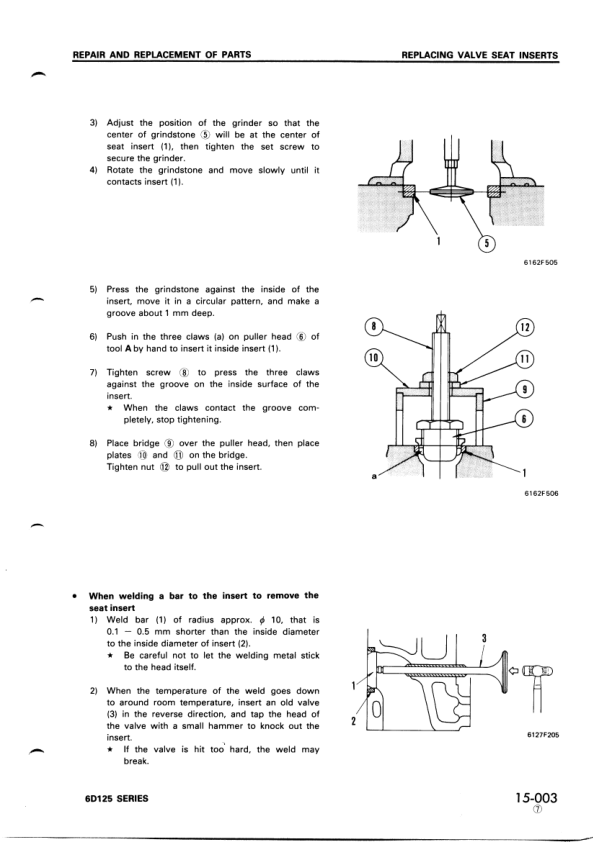 Komatsu 6D125 Series Diesel Engine Workshop Manual SEBE61500110 - Image 18