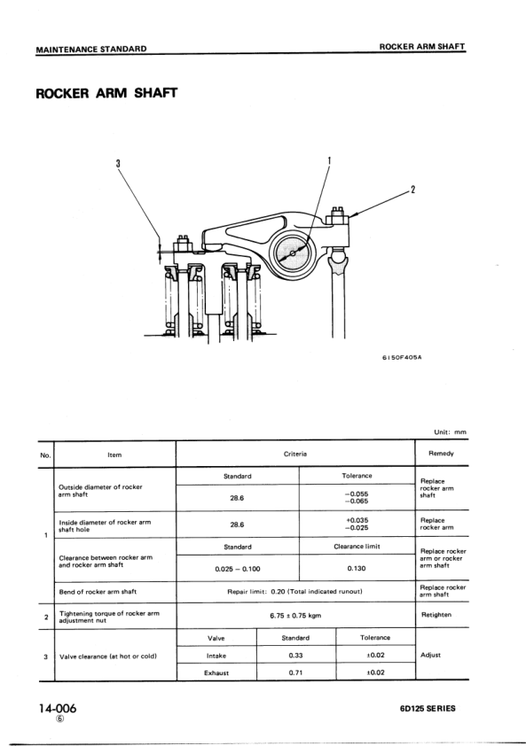 Komatsu 6D125 Series Diesel Engine Workshop Manual SEBE61500111 - Image 18