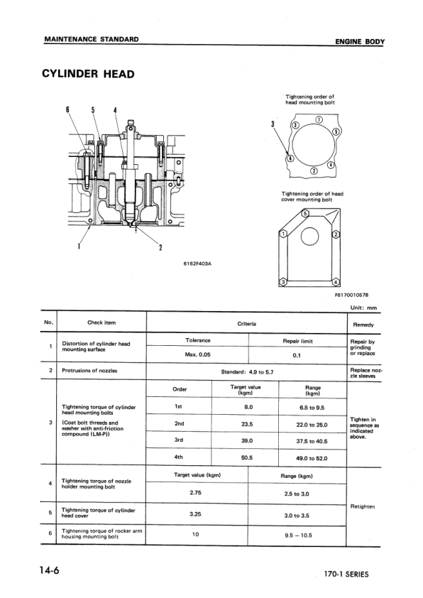 Komatsu 6D170-1 SA6D170-B-1 SA6D170-A-1 Diesel Engine Workshop Manual - Image 15