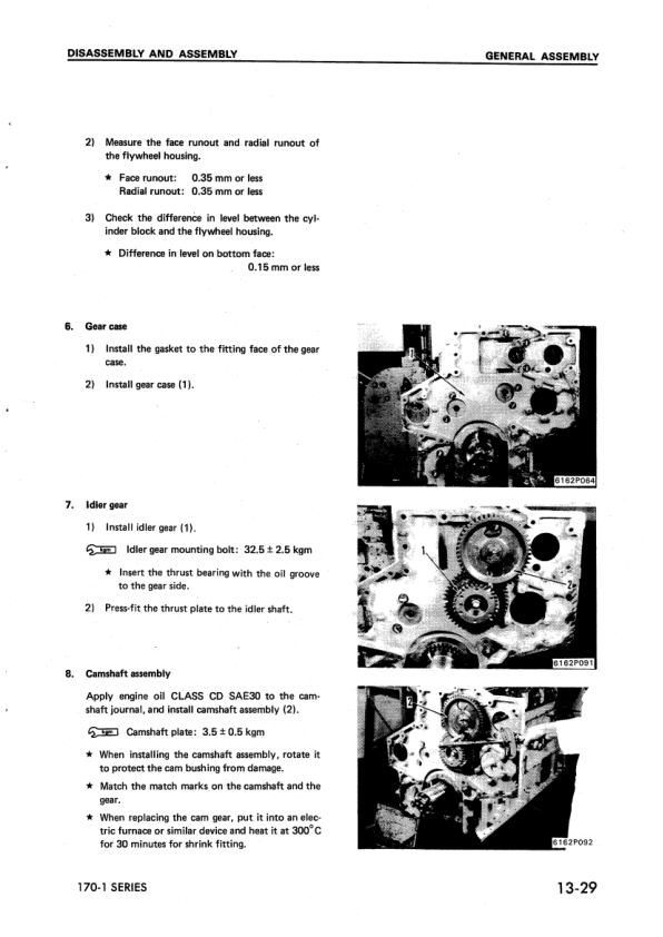 Komatsu 6D170-1 SA6D170-B-1 SA6D170-A-1 Diesel Engine Workshop Manual - Image 14